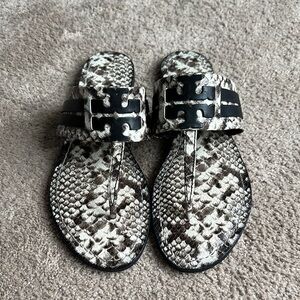 Tory Burch Snakeskin Sandals